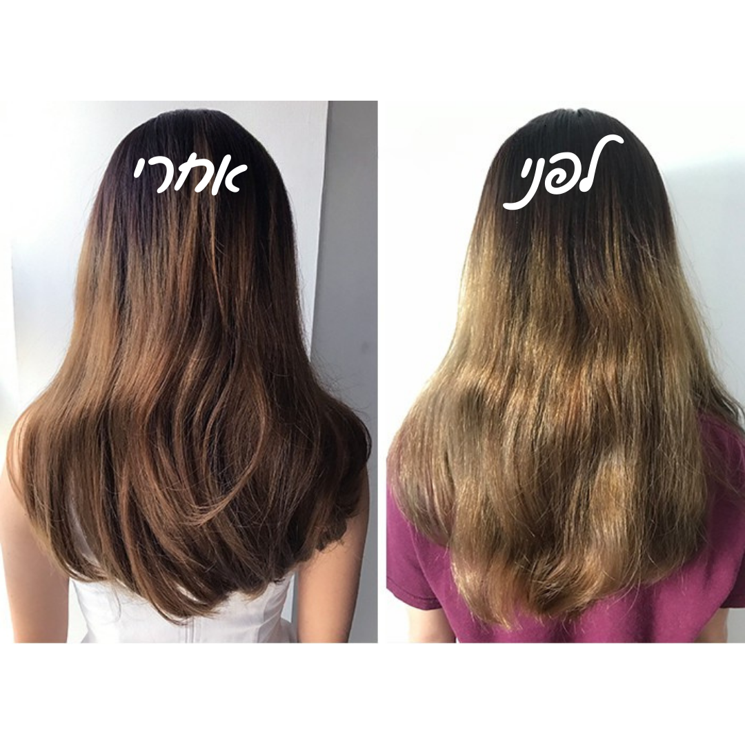 מארז שמפו ומרכך סגול לשיער צבוע או אפור