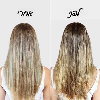 מארז שמפו ומרכך סגול לשיער צבוע או אפור